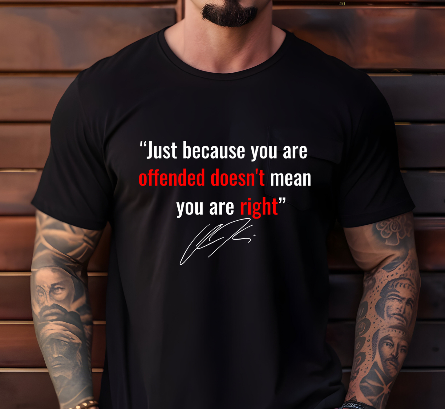 Just Because Your Offended  Charlie Kirk