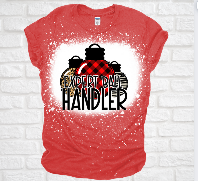 Expert Ball Handler Christmas Bleached Tee