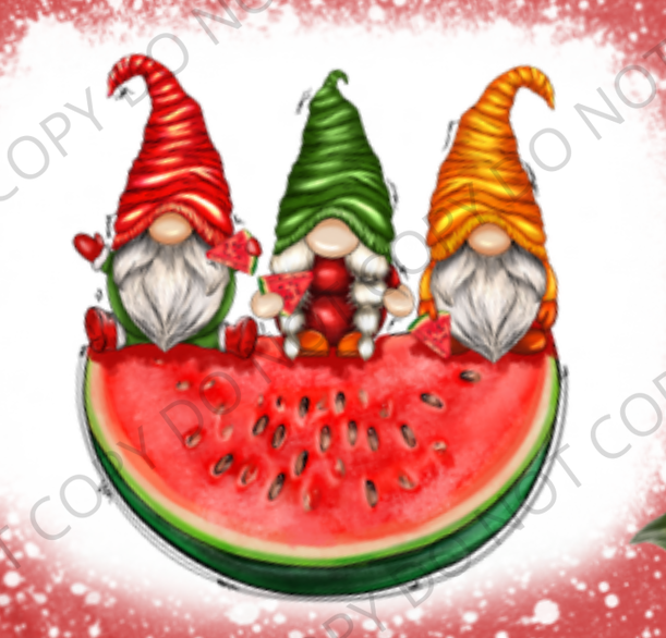 Watermelon Gnomes of Summer
