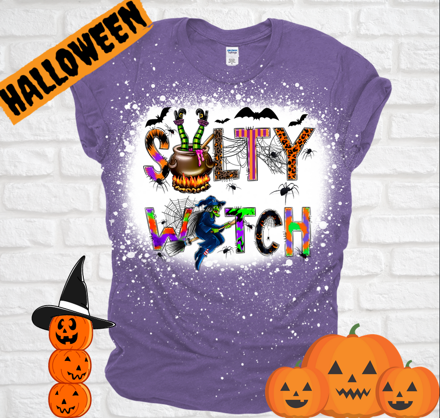 Salty Witch Bleached Tee T-shirt