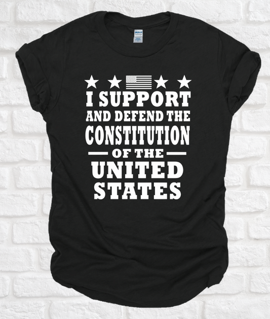 Defend The Constitution Tee Tshirt