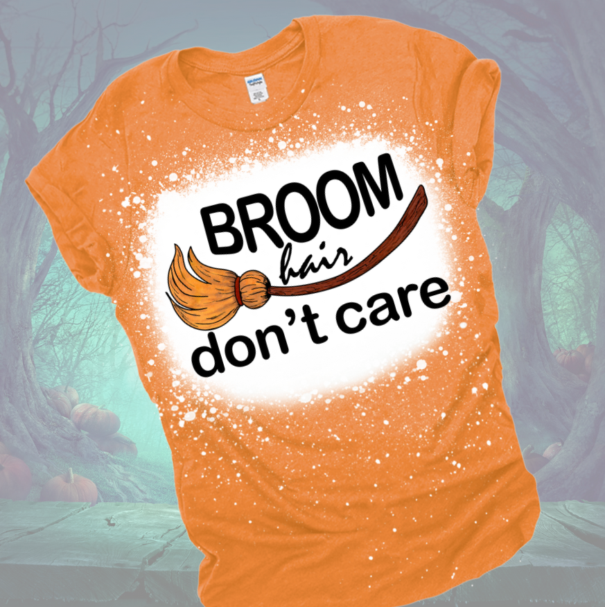 Broom Hair Dont Care Bleached Tee